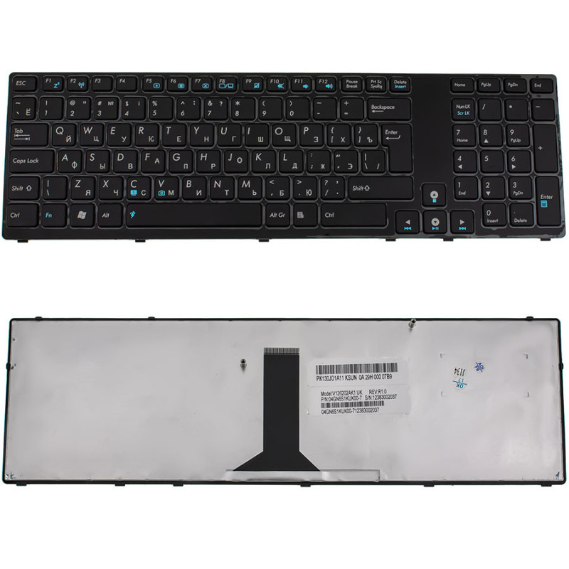 Клавиатура для ASUS ноутбука совместима с моделями K93 K95 Клавиатура для ASUS ноутбука совместима с моделями K93 K95