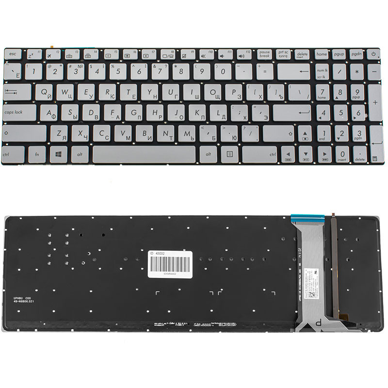 Клавіатура для ASUS ноутбука сумісна з моделями N551 N751