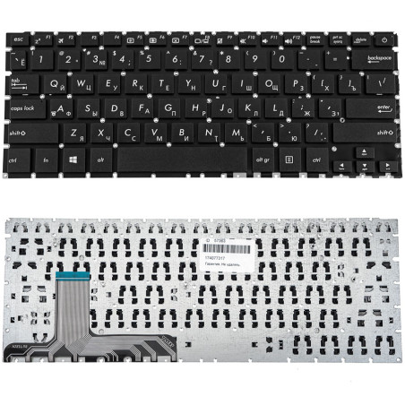 Клавиатура для ASUS ноутбука совместима с моделями UX305FA UX305CA