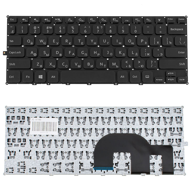 Клавіатура для DELL ноутбука сумісна з моделями Inspiron 3137