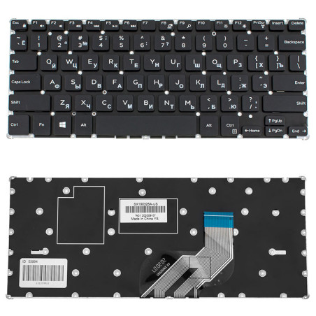 Клавиатура для DELL ноутбука совместима с моделями Inspiron 3162