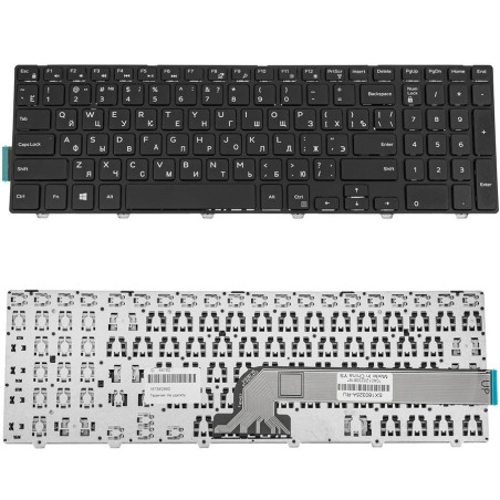 Клавиатура для DELL ноутбука совместима с моделями Inspiron 3541 3542 3543 5542 5545 5547