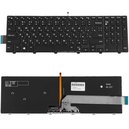 Клавиатура для DELL ноутбука совместима с моделями Inspiron 3541 3542 3543 5542 5545 5547