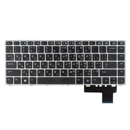 Клавиатура HP EliteBook Folio 9470m 9480m 702843-251 702843-001 MP-09B63RC64421 MP-09B63US6442 597841-001 649756-001