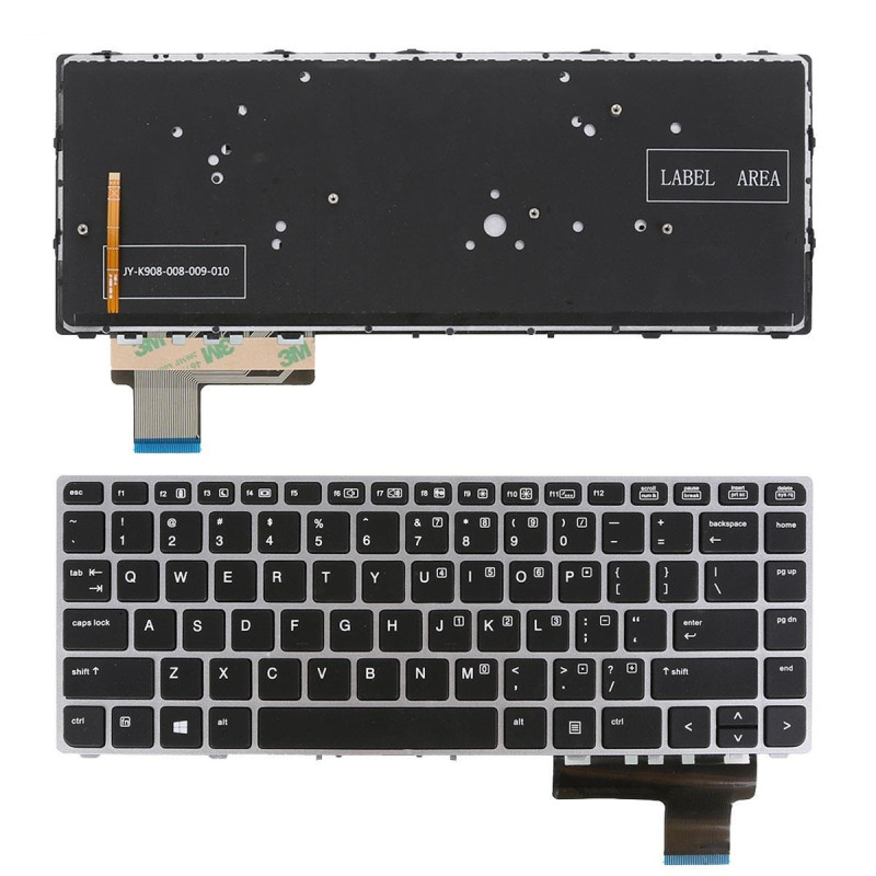 Клавиатура HP EliteBook Folio 9470m 9480m 702843-251 702843-001 MP-09B63RC64421 MP-09B63US6442 597841-001 649756-001