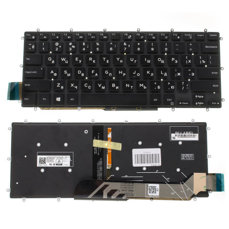 Клавіатура для DELL ноутбука сумісна з моделями Inspiron 5378
