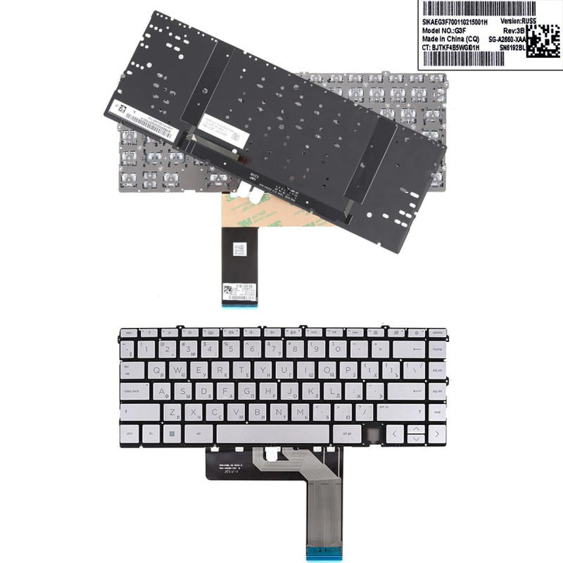 Клавиатура HP Envy 15-EP 15T-EP L97425-001 SG-A2660-XUA L97425001 SGA2660XUA SN6192BL