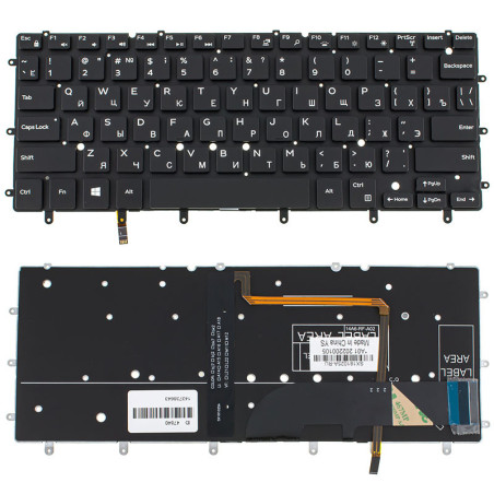 Клавиатура для DELL ноутбука совместима с моделями Inspiron 7347 7348