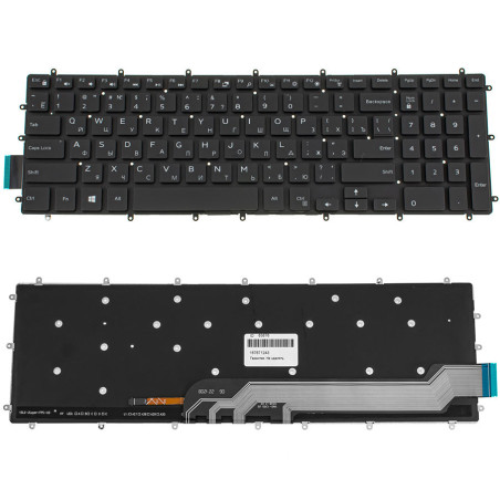 Клавиатура для DELL ноутбука совместима с моделями Inspiron 7566 7567