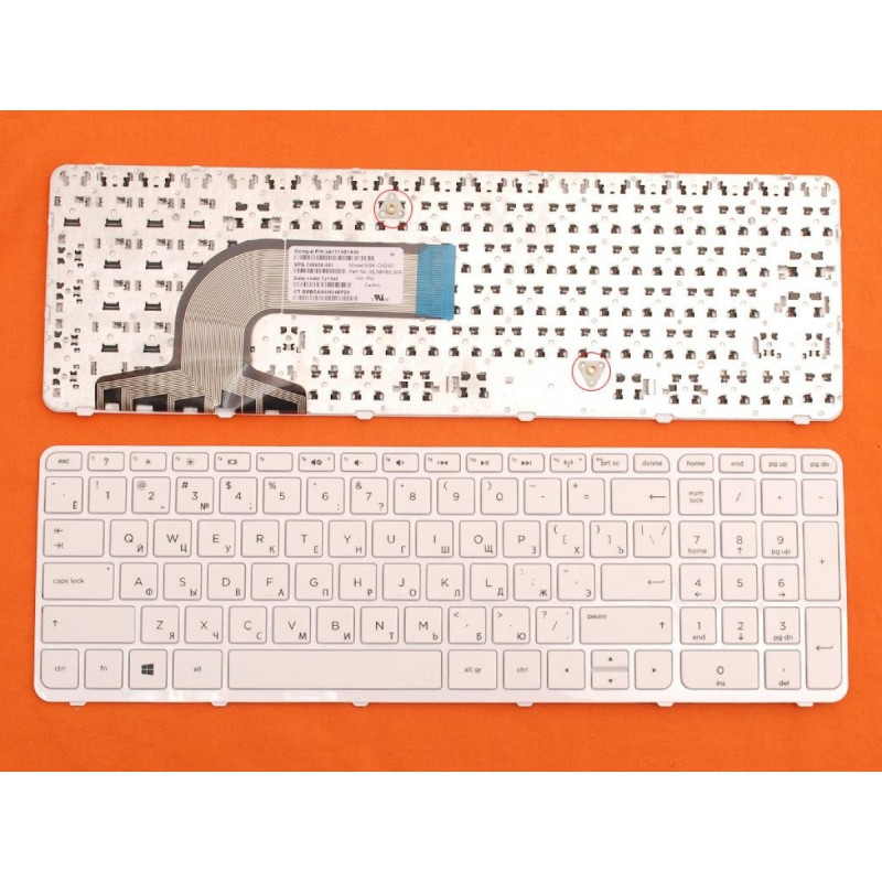 Клавиатура HP Pavilion 15-E 15-N 250 G3 255 G3 256 G3 PK1314D1A00 NSK-CN2SC 9Z.N9HSC.20R PK1314D2A09 SG-59800-XAA