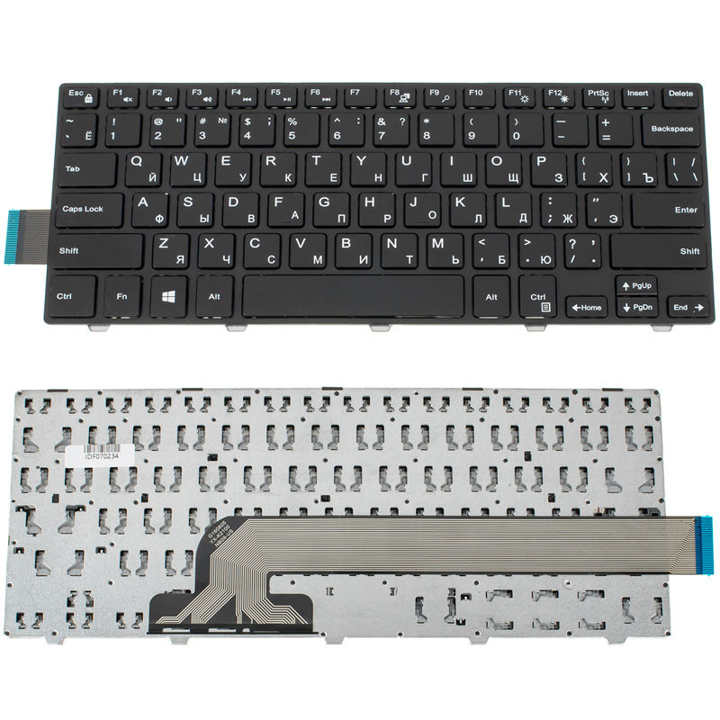 Клавиатура для DELL ноутбука совместима с моделями Vostro 3458 3459 Latitude 3450