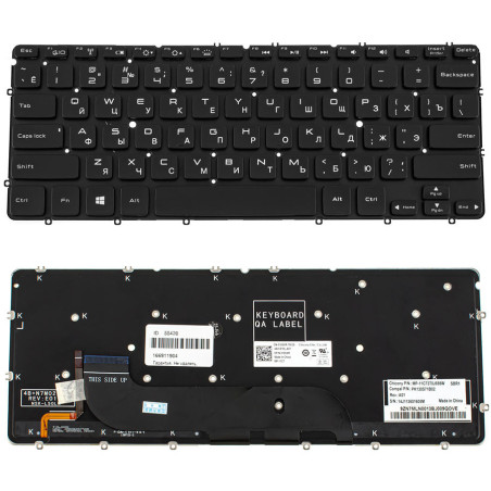 Клавиатура для DELL ноутбука совместима с моделями XPS 13 9333 L321x 322x