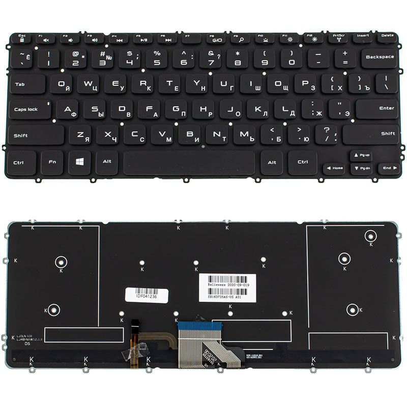 Клавиатура для DELL ноутбука совместима с моделями XPS 15 9530 Precision M3800