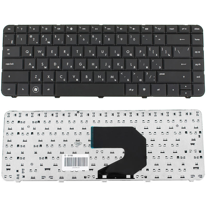 Клавиатура для HP ноутбука совместима с моделями Compaq 430 431 630 635 640 650 655 СQ43 CQ57 CQ58 Pavilion G4-1000 G6-1000 G6