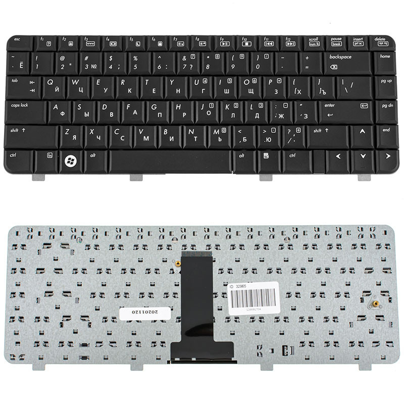 Клавиатура для HP ноутбука совместима с моделями Compaq540 550 6520 6520S 6720 6720S