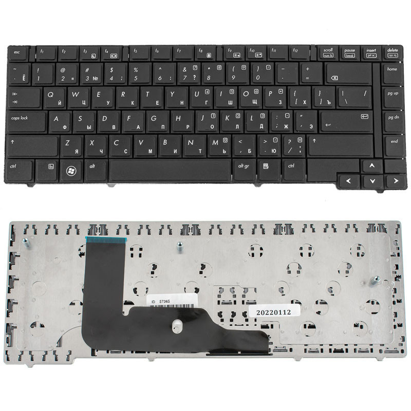 Клавіатура для HP ноутбука сумісна з моделями EliteBook 8440p 8440w Compaq 8440p 8440w