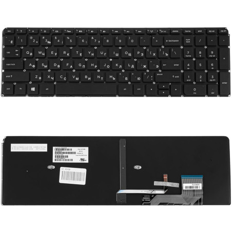Клавиатура для HP ноутбука совместима с моделями Envy Touchsmart M6-K M6 K