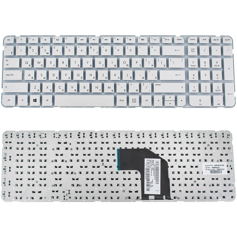 Клавіатура для HP ноутбука сумісна з моделями G6 - 2000 G6 2000 Клавіатура для HP ноутбука сумісна з моделями G6 - 2000 G6 2000