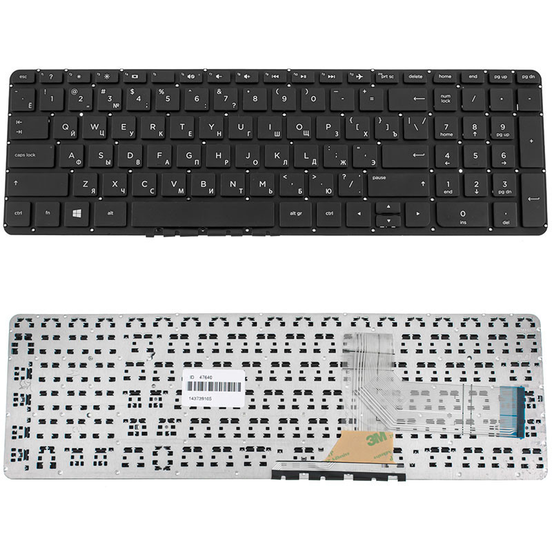 Клавиатура для HP ноутбука совместима с моделями Pavilion 15-P 15Z-P 17-F 15 P 15Z 17 F