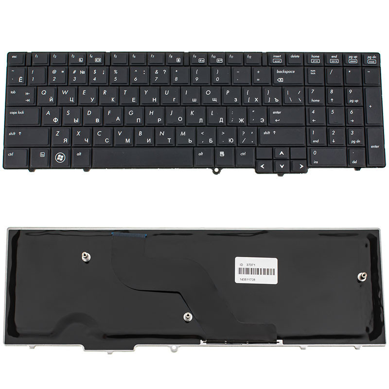 Клавиатура для HP ноутбука совместима с моделями ProBook 6540b 6545b 6550b