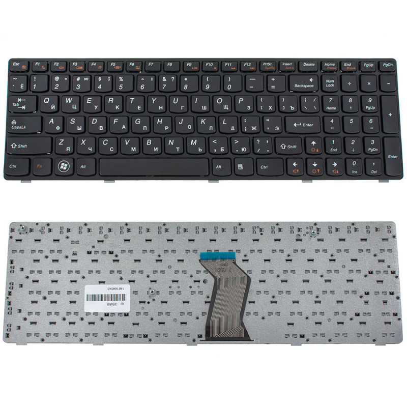 Клавиатура для LENOVO ноутбука совместима с моделями B570 B575 B580 B590 V570 V575 V580 Z570 Z575