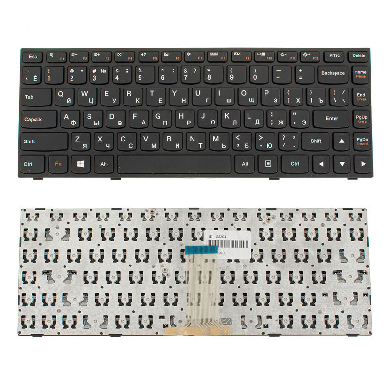 Клавіатура для LENOVO ноутбука сумісна з моделями G40 - 30 G40 - 45 G40 - 70 Z40 - 70 Z40 - 75 Flex 2-14 G40 30 45 70 Z40 75 2 1