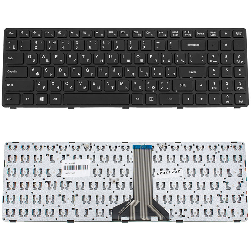 Клавиатура для LENOVO ноутбука совместима с моделями IdeaPad 100-15IBD 100 15IBD Клавиатура для LENOVO ноутбука совместима с моделями IdeaPad 100-15IBD 100 15IBD