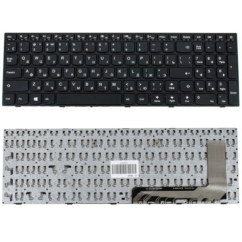 Клавиатура для LENOVO ноутбука совместима с моделями IdeaPad 100-15ISK 100 15ISK