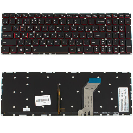 Клавиатура для LENOVO ноутбука совместима с моделями IdeaPad Y700-15 Y700 15