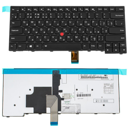 Клавіатура для LENOVO ноутбука сумісна з моделями ThinkPad Edge T431S T440 T440P T440S