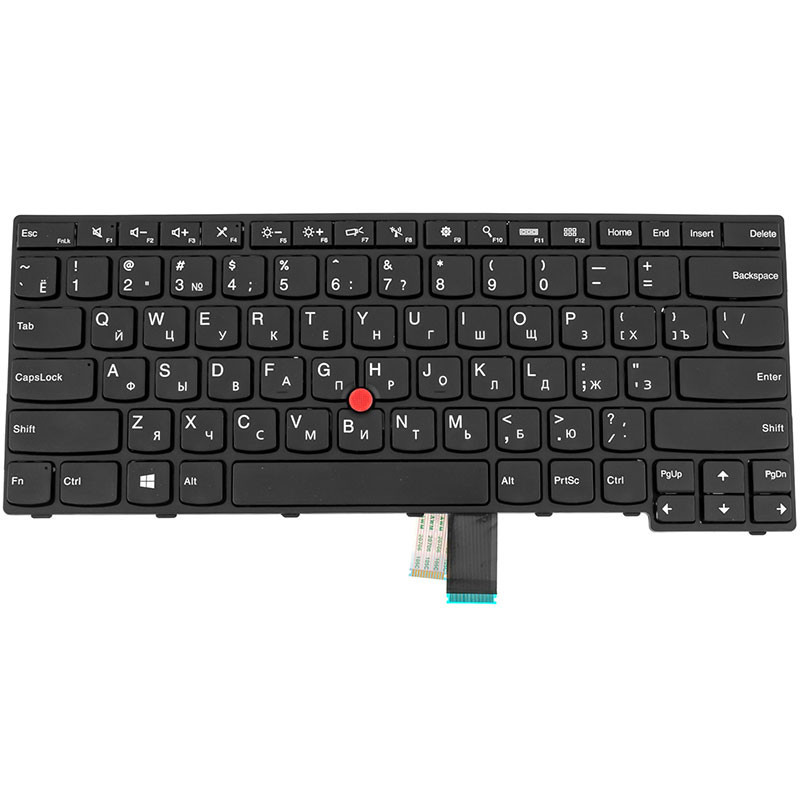 Клавиатура для LENOVO ноутбука совместима с моделями ThinkPad E450 E450c E455