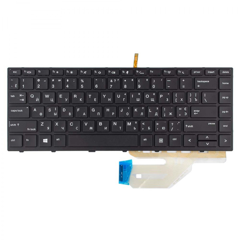 Клавиатура HP Probook 430 G5 440 G5 445 G5 6037B0134301 L00735-251 SG-87710-3EA X8B SN6165BL L01071-001 NSK-XJ0SW0R