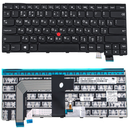Клавиатура для LENOVO ноутбука совместима с моделями ThinkPad T460S T470S