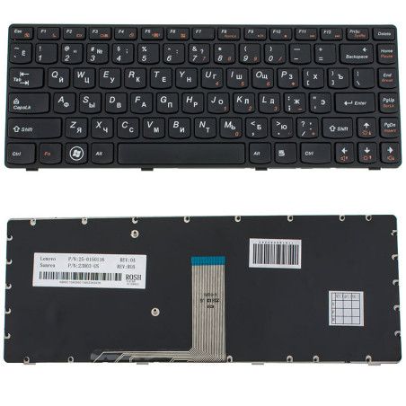 Клавиатура для LENOVO ноутбука совместима с моделями Y480 Y485