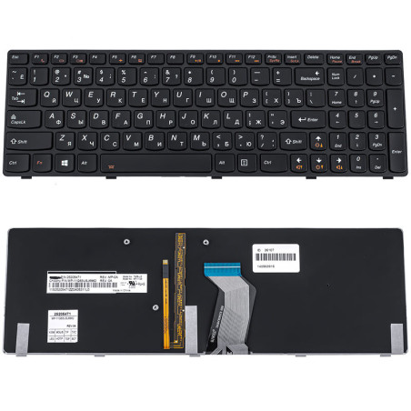 Клавиатура для LENOVO ноутбука совместима с моделями Y580