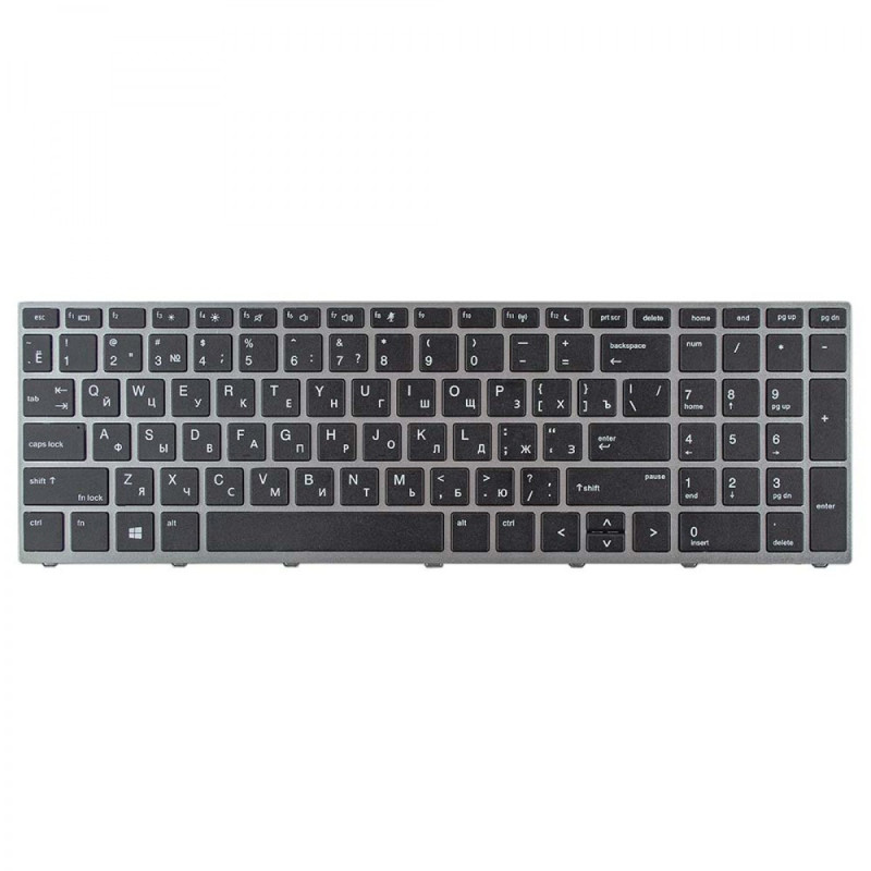 Клавиатура HP Probook 450 450R 455 G5 2B-ABU07Q100 L01027-001 L01028-001 L01027-251 L01028-251 6037B0134403 9Z.NEFSV
