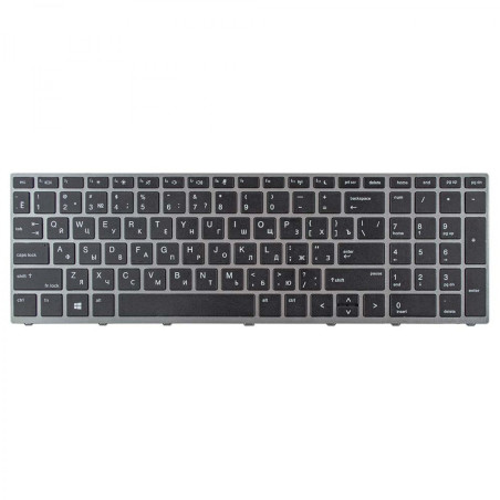 Клавиатура HP Probook 450 450R 455 G5 2B-ABU07Q100 L01027-001 L01028-001 L01027-251 L01028-251 6037B0134403 9Z.NEFSV