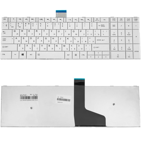 Клавиатура для TOSHIBA ноутбука совместима с моделями Satellite C50 C50D C55 C55D