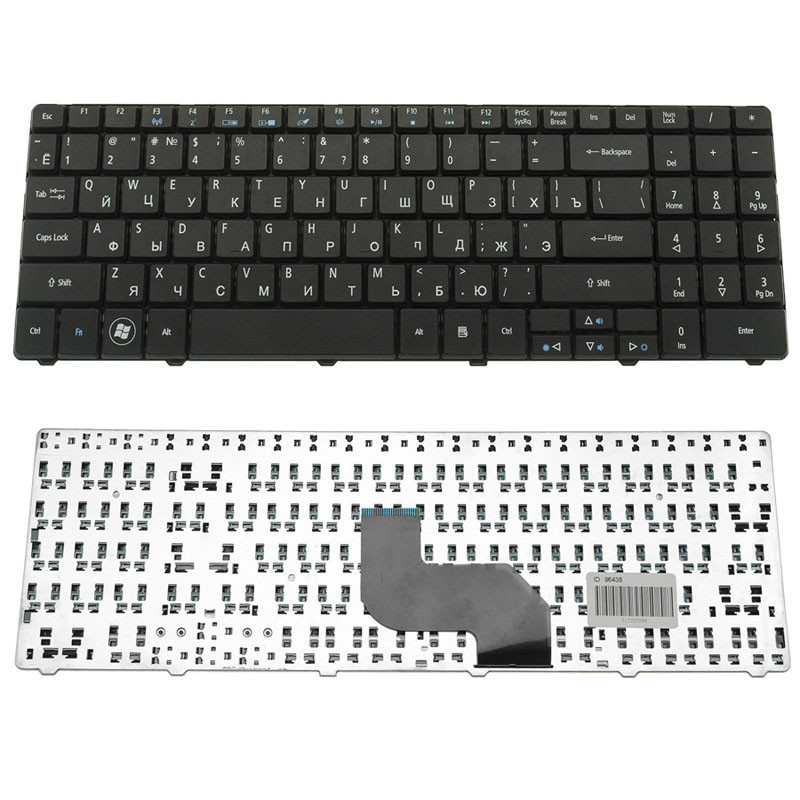 Клавиатура для ACER ноутбука совместима с моделями AS 5516 5517 5532 5534 5732 5732Z EM E525 E625 E735