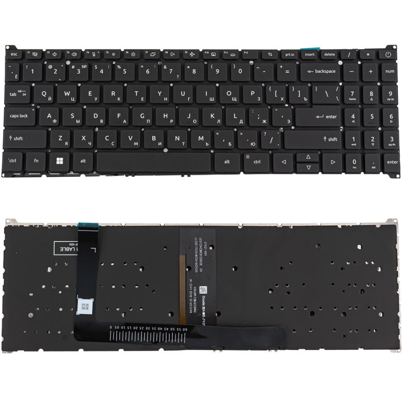 Клавиатура для ACER ноутбука совместима с моделями AS A315-59 A315 59 Клавиатура для ACER ноутбука совместима с моделями AS A315-59 A315 59