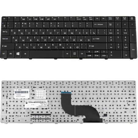 Клавиатура для ACER ноутбука совместима с моделями AS E1-521 E1-531 E1-571 TM 5335 5542 5735 5740 5744 7740 8571 8572 521 571