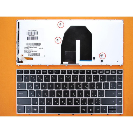 Клавиатура HP ProBook 5330 5330M AEF11700010 653171-251 DFEAEF11700010M21W03E 9Z.N6TBQ.00R BCBEE3BM21W03E
