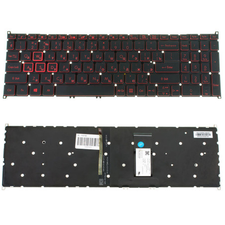 Клавіатура для ACER ноутбука сумісна з моделями AS SP515 - 51 SP515 51
