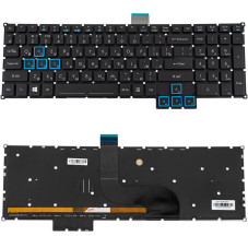Клавиатура для ACER ноутбука совместима с моделями Predator PH517-52 PH517 52