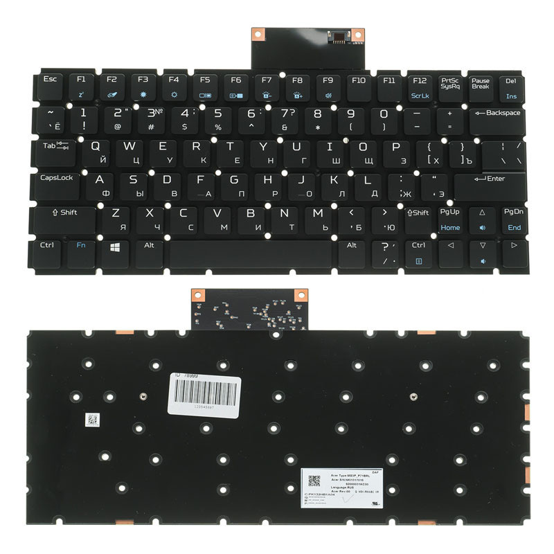 Клавиатура для ACER ноутбука совместима с моделями Predator PT917-71 PT917 71 Клавиатура для ACER ноутбука совместима с моделями Predator PT917-71 PT917 71