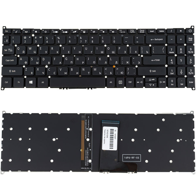 Клавиатура для ACER ноутбука совместима с моделями SW SF315-51 SF315 51