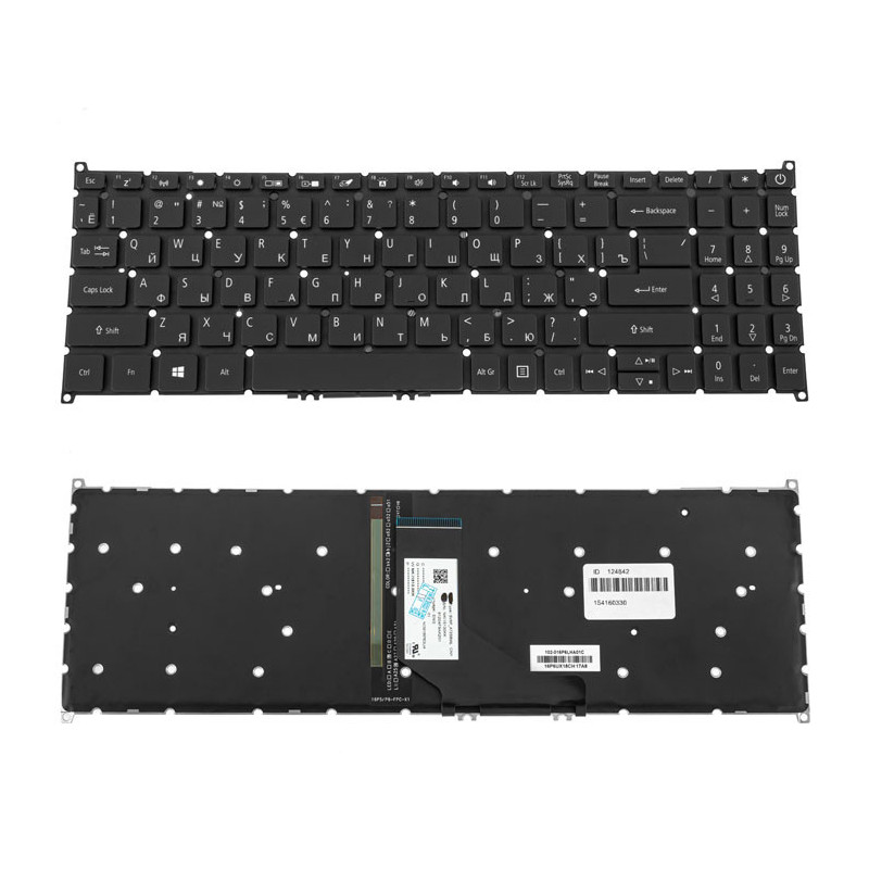 Клавіатура для ACER ноутбука сумісна з моделями TM P215 - 52 P215 52