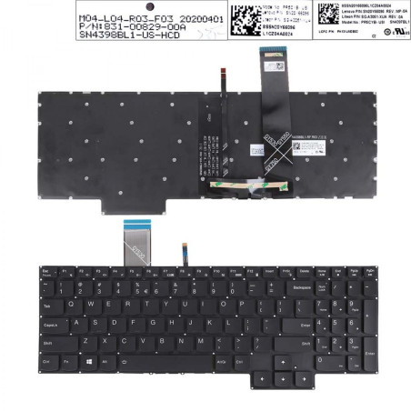 Клавиатура Lenovo 5-15ARH05 5-15IMH05H 5-17IMH05 3-15IMH05 3-15ARH05 3-15ACH05 3-15ACH6 3-15 PK131JM2B02 SG-A3051-XUA