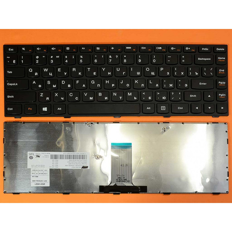 Клавиатура Lenovo G40-30 G40-45 G40-70 Z40-70 Z40-75 Flex 2-14 25215190 T5G1 PK130TG2A00 PK1314I1A05 PK130TG1A05 T5G1