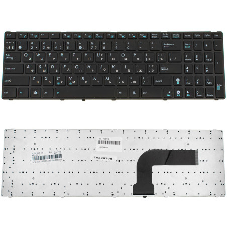 Клавиатура для ASUS ноутбука совместима с моделями A52 K52 X54 N53 N61 N73 N90 P53 X54 X55 X61 K52